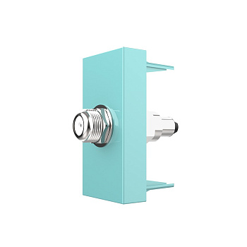 Розетка спутниковая SAT, цвет зеленый (механизм) Livolo