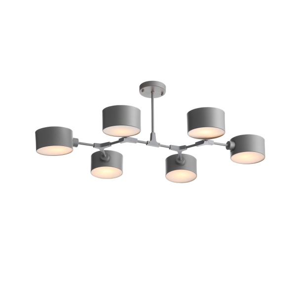 Люстра потолочная Серый/Серый E14 6*60Вт SLE183702-06 EVOLUCE