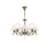 Люстра 5*E14 40Вт Бронза Антик IP20 Bonfi FR2017PL-05BZ Freya