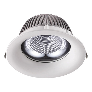 Встр.св-к IP20 LED 4100К 30W 220V GLOK белый NOVOTECH
