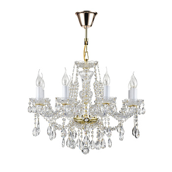 Люстра 8*E14 60Вт Золото IP20 Beatrix DIA019-08-G Maytoni