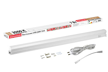 Светильник LED ДПО 2001 7 Вт, 3000К, IP40, Народный