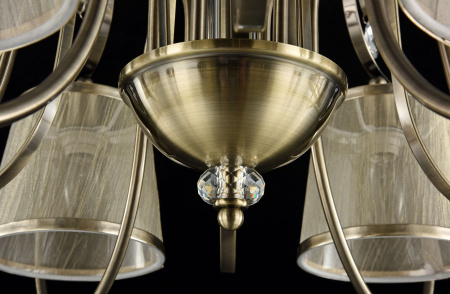 Потолочный светильник 6*E14 40Вт Бронза IP20 Simone FR2020-PL-06-BZ Freya