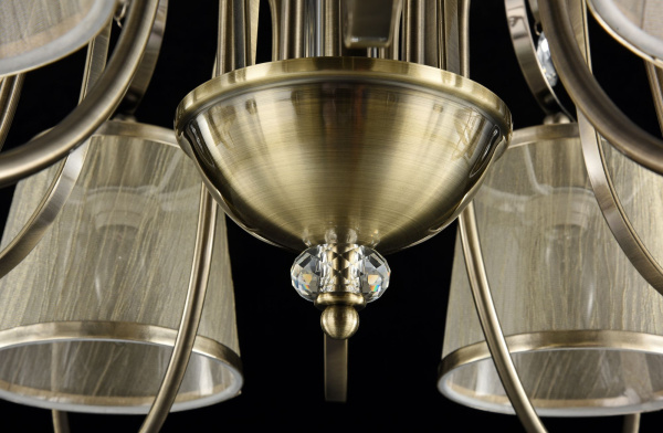 Потолочный светильник 6*E14 40Вт Бронза IP20 Simone FR2020-PL-06-BZ Freya