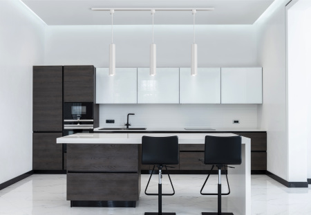 Трековый подвесной светильник 1*GU10 10Вт Белый IP20 Single phase track system Unity TR025-1-GU10-W Technical Maytoni