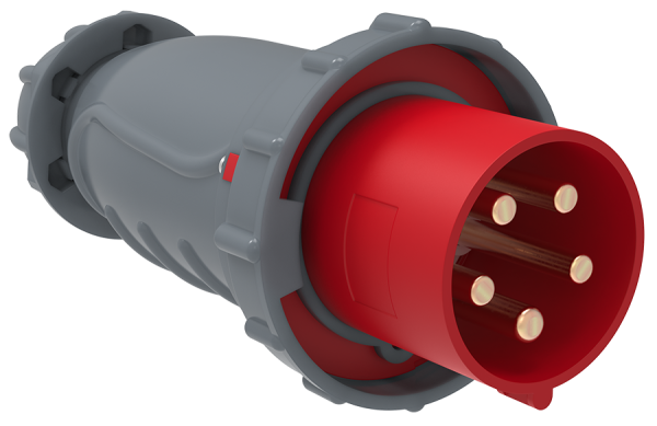 Вилка переносная ССИ-045 125А-6ч/200/346-240/415В 3Р+РЕ+N IP67 MAGNUM IEK