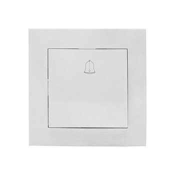 Валенсия Кнопка звонка 10А белая EKF