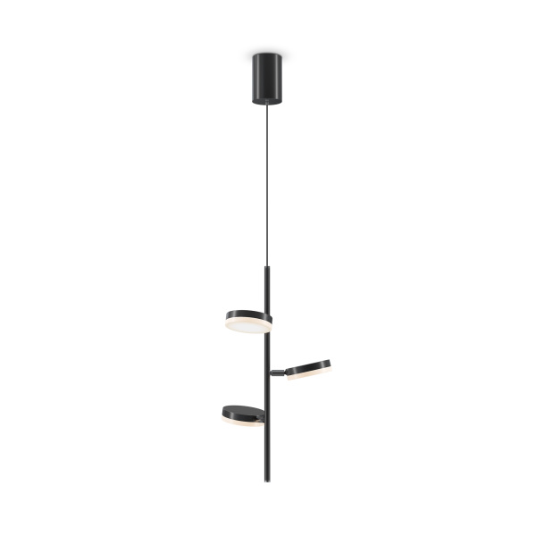 Подвесной светильник 3*LED 18Вт Черный IP20 Fad MOD070PL-L18B3K Maytoni