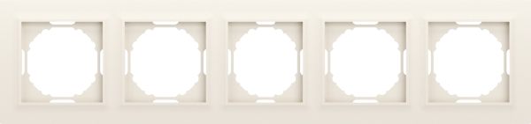 Donel A07 Wave матовый кремовый рамка 5-я, серия DB