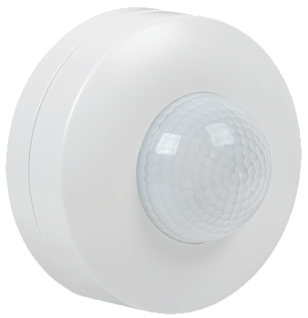 Датчик движения ДД-027 1200Вт 360град 12м IP20 белый IEK