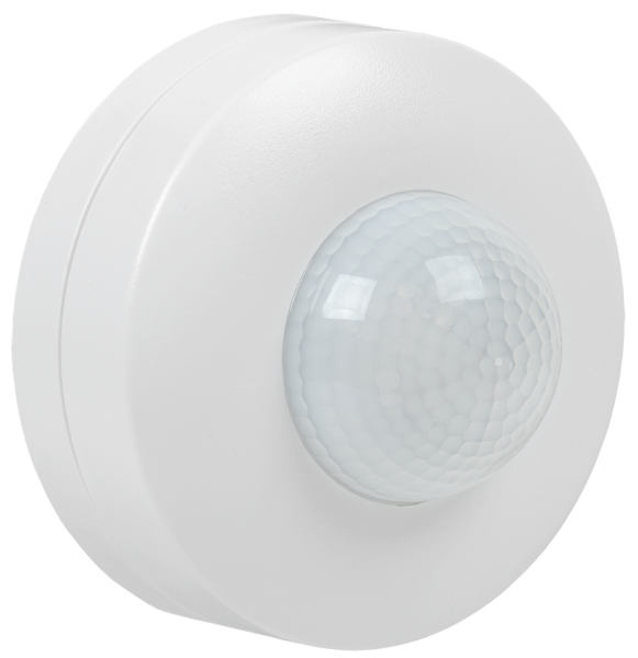 Датчик движения ДД-027 1200Вт 360град 12м IP20 белый IEK