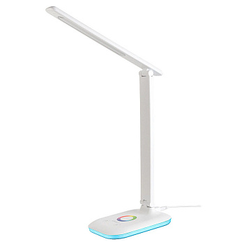 Светильник настольный с/д GLTL-031-1 9Вт 600Лм RGB белый (матовый) (800031 ) (1/30) General