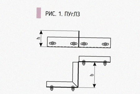 Соединитель-переходник замковый ПУгЛЗ 100х100 УХЛ1 (левый), оцинкованный лист, S1,0