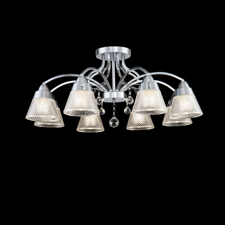 Люстра 8*E14 40Вт Хром IP20 Enrica FR2011CL-08CH Freya