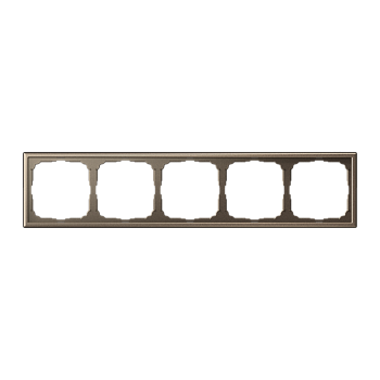 ARTGALLERY 5-постовая РАМКА, универсальная, МОККО Systeme Electric