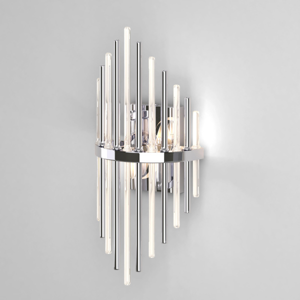 Настенный светильник 2*E14 60Вт хром IP20 Allure (355/2 хром) Bogate's