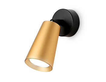 Светильник накладной TA13135 BK/GD черный/золото GU10 max 12W D60*L95*H90 Ambrella Light