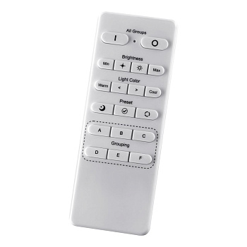 Беспроводной пульт ДУ (2.4G) для арт.358356-35836 белый NOVOTECH