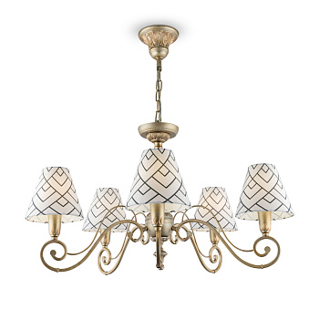 Люстра 5*E14 40Вт Золото Антик IP20 Modern 2 E3-05-H-LMP-O-16 Maytoni