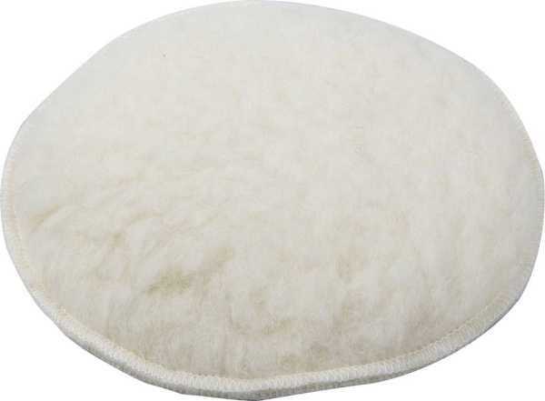 Полировальная насадка из натурального меха на липучке, 125мм ЗУБР