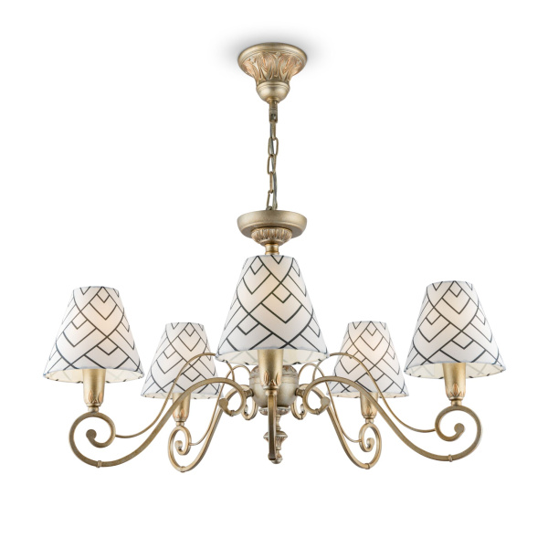 Люстра 5*E14 40Вт Золото Антик IP20 Modern 2 E3-05-H-LMP-O-16 Maytoni