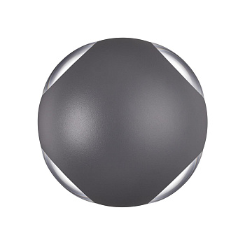 Ландшафтный настенный св-ник IP54 LED 4000K 12W 85-265V CALLE темно-серый NOVOTECH