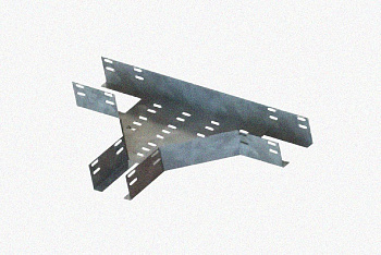 Лоток тройниковый перфорированный ОТ 50х65 УХЛ1, оцинкованный лист S1,0