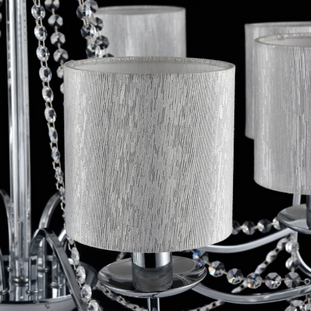 Люстра 8*E14 40Вт Хром IP20 Morel FR2907-PL-08-CH Freya