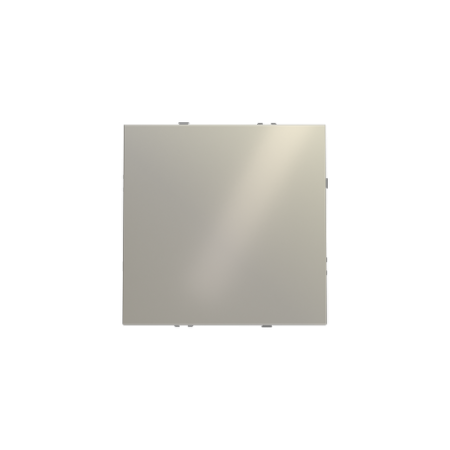 Выключатель с самовозвратом встраиваемый Voltum S70 одноклавишный 10А, (шелк)