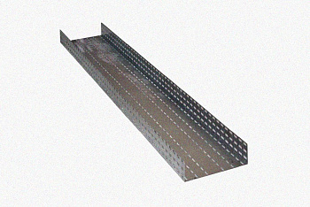 Лоток перфорированный ЛМ 100х100х3000 У3, окрашенный, S1,5