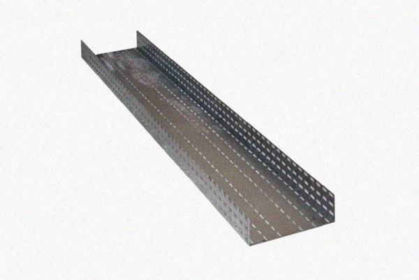 Лоток перфорированный ЛМ 100х100х3000 У3, окрашенный, S1,5
