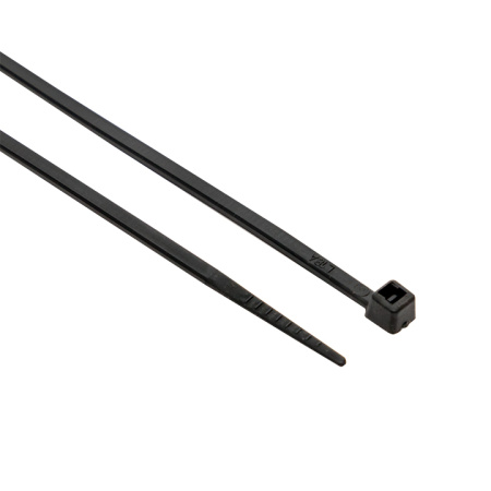 Хомут P6,6 стандартный (ч), 3,6x370 (100шт) FlexLock PROxima EKF