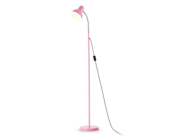 Светильник напольный с выключателем на проводе TR97664 PI розовый E27 max 40W D140*1450 Ambrella Light
