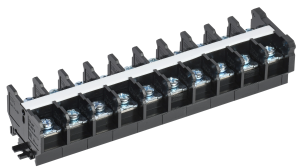 Блок зажимов наборный БЗН TK-100 25мм2 100А на DIN-рейку 10 пар IEK