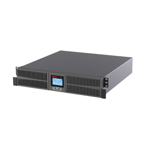 Онлайн ИБП ДКС серии Small Rackmount, 3000 ВА/2700 Вт, 1/1, 8xIEC C13, EPO, USB, RS-232, Rack 2U, без АКБ, 9Ач DKC