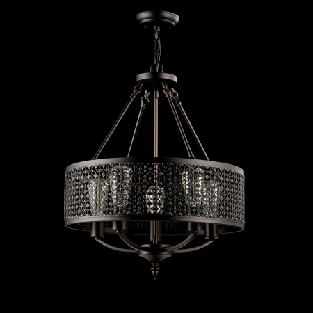 Люстра 5*E27 60Вт Коричневый IP20 Conte FR4166-PL-05C-BL Freya