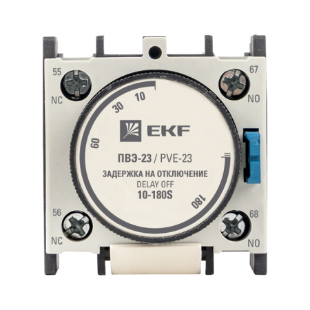 Приставка выдержки времени отключения ПВЭ-23 10-180сек NO+NC PROxima EKF