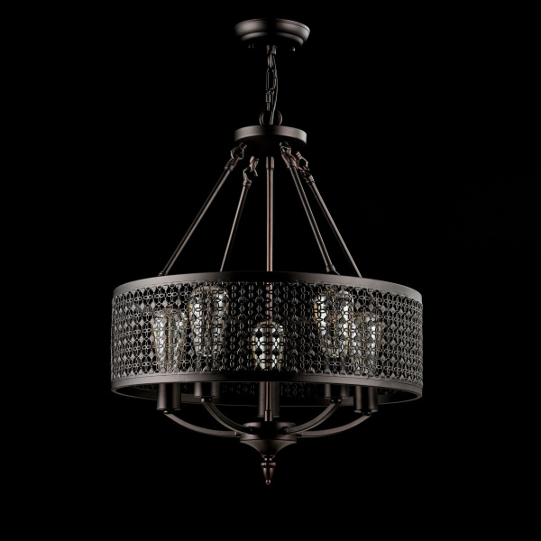 Люстра 5*E27 60Вт Коричневый IP20 Conte FR4166-PL-05C-BL Freya