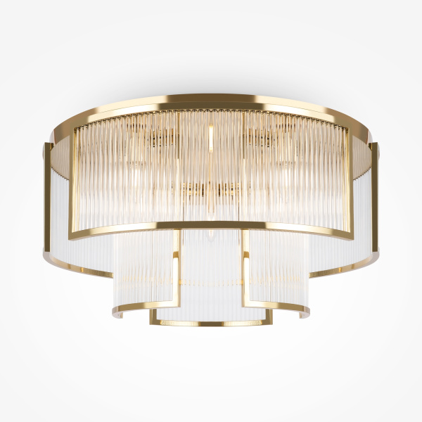 Потолочный светильник 9*E14 60Вт Золото IP20 Frame MOD174CL-09G Maytoni