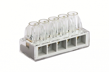 Клеммная колодка соединительная 5х4,5мм. DKC