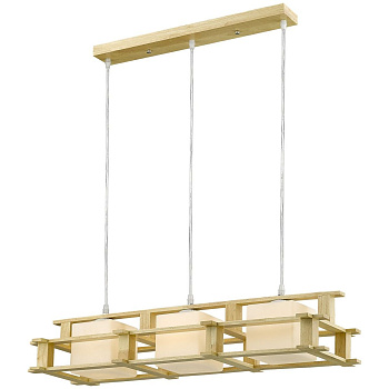 Светильник подвесной Натуральный камень/Белый E27 3*40Вт 547-703-03 VELANTE