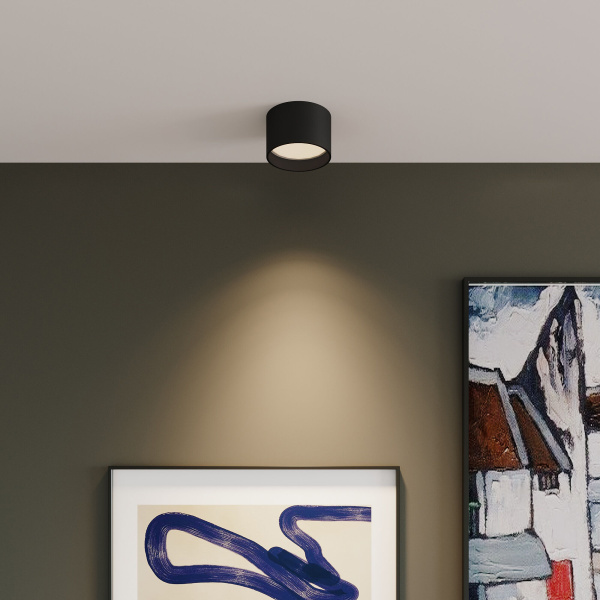 Накладной светодиодный светильник 13Вт 4200К черный IP20 (a058847) Elektrostandard