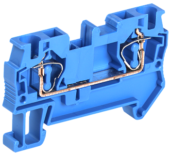 Клемма пружинная КПИ 2в-4 41А синяя IEK