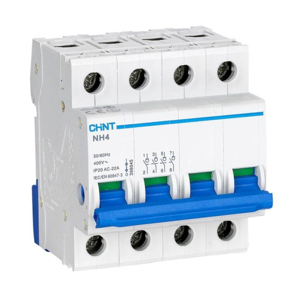 Выключатель нагрузки NH4 4П 125A (DB) (R) CHINT