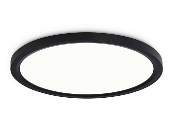 Светильник светодиодный черный IP54 44W 3000K-6500K CCT-переключатель D600*25 (Без ПДУ)