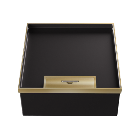 Donel Лючок в пол 24 мод. (12 мод. 45х45 мм.), латунь, в уровень с напольным покрытием