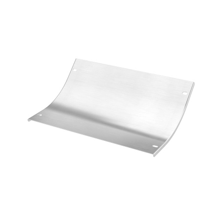 Крышка на угол лестничный вертикальный внутренний 45 градусов 50х400, толщ. 2 мм, R300, алюминий DKC