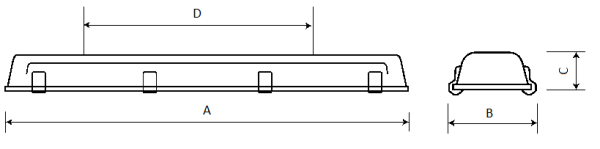INOX UNI LED-50 ЕМ-45 Вт-5000К  Световые Технологии 