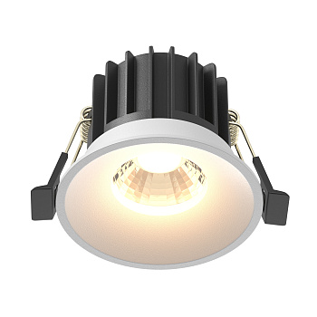 Встраиваемый светильник LED 12Вт Белый IP20 Downlight DL058-12W3K-W Technical Maytoni