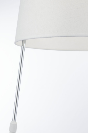 Торшер 1*E27 60Вт Белый и Хром IP20 Bergamo MOD613FL-01W Maytoni